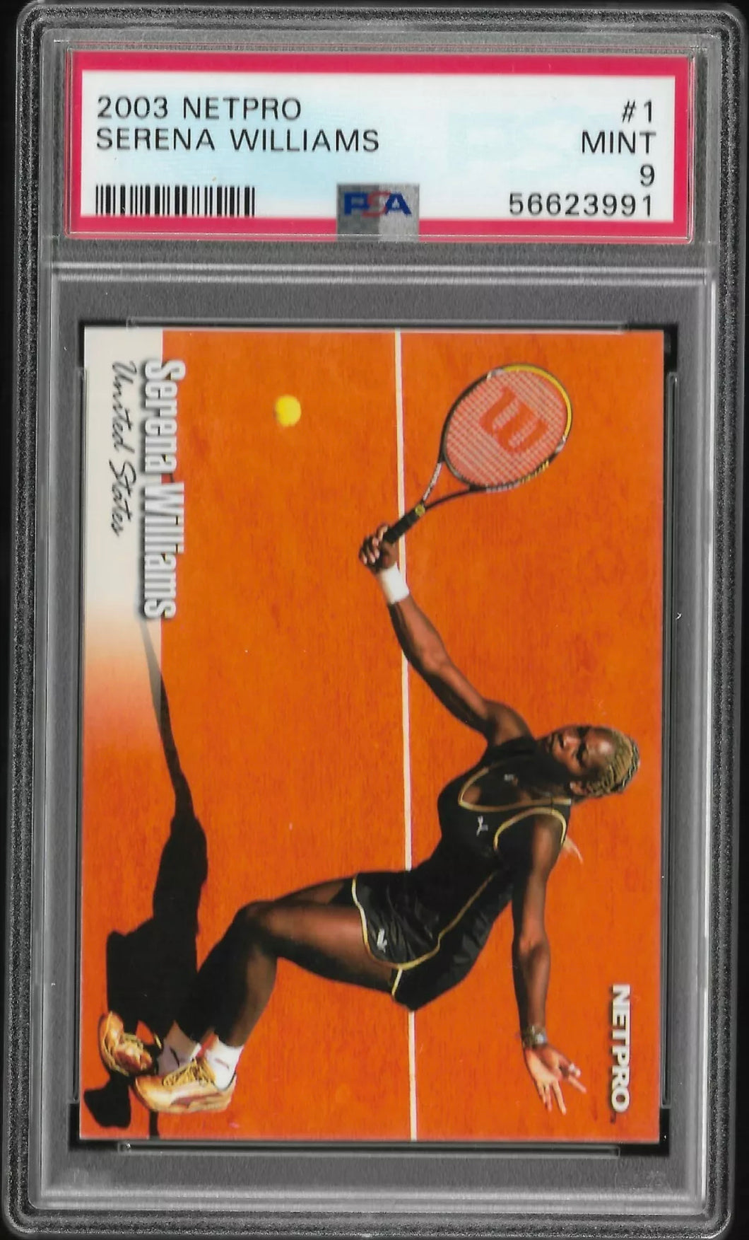 Serena Williams 2003 Rookie PSA 9