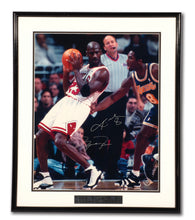 Load image into Gallery viewer, Michael Jordan Kobe Bryant Dual Signed UDA 16x20

