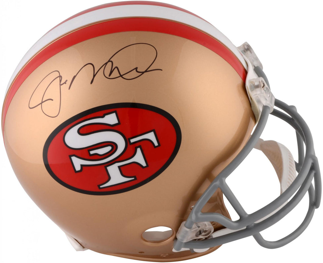 Joe Montana 49ers Authentic Signed Pro-Line Riddell Authentic Helmet UDA